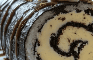 Oreo Cream Cheese Cheesecake Sushi Roll Dessert – Gooey, Chocolatey & Totally Irresistible