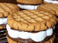 Peanut Butter S’mores Sandwich Cookies