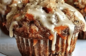 Carrot Cake Zucchini Muffins – Moist, Healthy & Full of Flavor