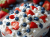 Red, White & Blue Cheesecake Salad