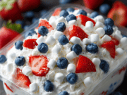 Red, White & Blue Cheesecake Salad