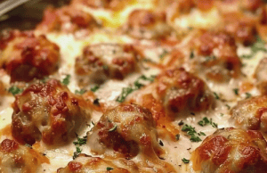 Baked Meatball Casserole
