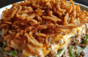 Hamburger Green Bean Casserole
