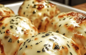 Melted Mozzarella & Ranch Chicken Bombs