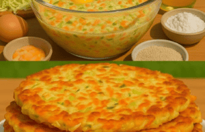 Crispy Cabbage Pancakes