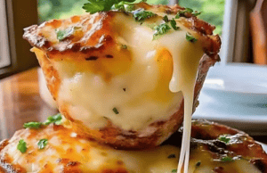 Cheesy Mashed Potato Puffs