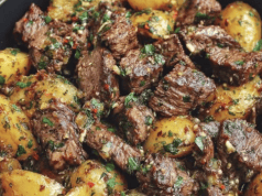 Garlic Butter Steak & Potatoes