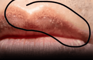 Why You Might Notice Unusual White Bumps on Your Lips — Or Genitals
