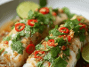Thai Lime-Garlic Steamed Fish — A Light, Flavorful Dish That Melts in Your Mouth