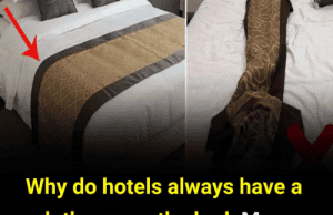 Why Do Hotels Always Have That Cloth at the Foot of the Bed? Here’s the Real Purpose