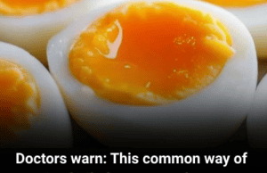 Doctors Warn: This Common Way of Eating Boiled Eggs Can Clog Your Arteries โ Hereโs How to Eat Them Safely